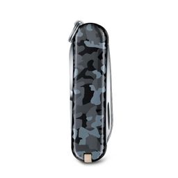 Victorinox Swiss Army Knife - Swiss Classic - 7 Functions, Multi-utility tool with a Pair of Scissors - Camouflage Grey, 58 mm (0.6223.942) image 3
