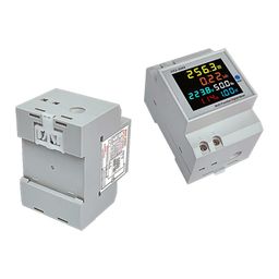 SSUCA Energy Meter Single Phase 6 in 1, 40-300V AC 100A Power Meter, LCD Display Current Voltage Monitoring Device for Active Power Consumption 22kW, White image 4