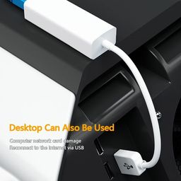 Wefly USB 2.0 to Ethernet LAN RJ45 Adapter Compatible with Computers and All USB 2.0 Devices Including Windows 10/8 / 7 image 3