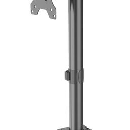 Rife Single Monitor Mount for 13-32 Inch Computer Screens, Improved LCD/LED Monitor Riser, Height/Angle Adjustable Single Desk Mount Stand, Holds up to 17.6lbs, Black image 1