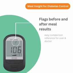 Arkray Glucocard G+ with 100 Strips Glucometer Diabetes Testing Kit + FREE 1 Diet Session| Simple & accurate testing of Blood sugar levels at home |Sugar Test Machine | ISO Certified: Made in India image 5
