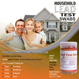 [60pcs] Lead Test Kit with Testing Swabs Rapid Test Results in 30 Seconds, Lead Testing Strips for All Painted Surfaces, Ceramics, Dishes, Metal, Wood, High-Sensitive, Non-Toxic Test image 5