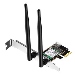 Tobo EP-9636ES 3000Mbps WiFi 6 AX200 Bluetooth 5.1 PCI-E Wireless WiFi Network Adapter Dual Band 2.4G/5Ghz Network Card - TD-837WA image 2