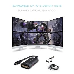 WAVLINK USB 3.0 to DVII Adapter Video Graphic Adapter Supporting 2048X1152 Resolution for Multiple Monitor Windows and Mac image 5