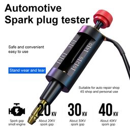 amiciAuto Spark Plug Tester, Adjustable Ignition System Coil Tester for Auto/Car/Bike Diagnostic Test Tool Pick-up Coil Diagnostic Tool image 2