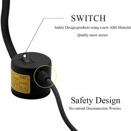 JENTRASHOP Sewing Machine Light – 10W LED Lamp with 30 LEDs, Magnetic Base, Flexible Gooseneck, 360° Movable Toggle Switch for Home, Workbench, Lathe, Drill Press, Study, and Night Work. image 4