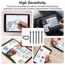 fapiwen Touch Stylus Pen Tip Nib Compatible with Samsung Spen Pen Refill Tool Set Tab S6/S7+Note10/Note20 Nib (Black, Stylus Pen Not Included) image 3