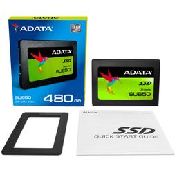 ADATA Ultimate SU650 3D NAND 480GB Solid State Drive - Black image 4
