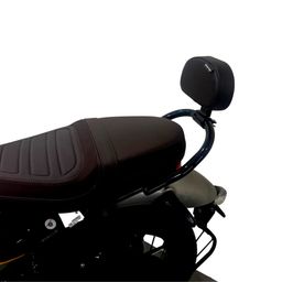 Sahara Seats Compatible with TVS Ronin Adjustable Backrest/Back Rest (Black) image 3
