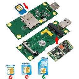 superplus Mini PCI-E to USB Adapter With SIM card Slot for WWAN/LTE Module image 4