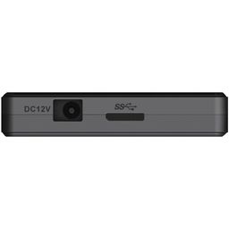 Transcend 4-Port Hub3K USB 3.1 Gen 1 USB Type-A X4 (USB 3.1 Gen 1) with The Included Power Adapter Input Interface USB 3.1 Gen 1 Micro-USB to USB Type A - Ts-Hub3K Black image 5