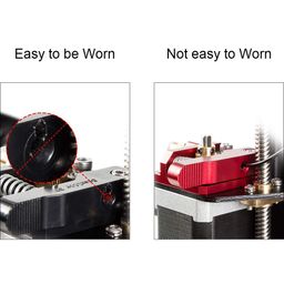 REES52 Upgraded Aluminum MK8 Extruder Drive Feed 3D Printer Extruders for Creality Ender 3/3 Pro/3 V2, Ender 5/5 Pro/5 Plus, CR-10/10S, CR-10 S4, CR-10 S5 image 4