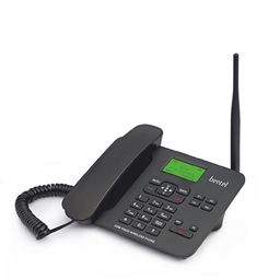 Beetel F1K+ GSM Fixed Wireless Phone, Support Quad Band 2G,LCD Display,Speed Dial,Calender, 4 Languages Support,Two Way Speaker Phone,Hotline Function with Keypad Lock,Alarm,Low Battery Alert (Black) image 1