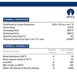 SPYLX Borosilicate Glass Beaker 1000 ml, 2000 ml with Graduation Marks, Set of 2 Beakers Detailed, easy-to-read scale for precise measurements. image 5