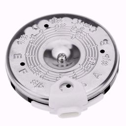 wildcard india Alice A003AP PC-C Pitch Pipe 13 Chromatic Tuner C-C Note Selector image 2