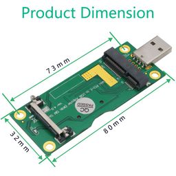 superplus Mini PCI-E to USB Adapter With SIM card Slot for WWAN/LTE Module image 2