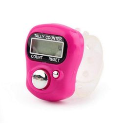 SHOPOLIFE Mini Hand Tally Finger Ring Counting Device, Jap Counting Device for Mantra Jaap, Digital Head Electronic Tally Counter, 5 Digit (99999) Counter, 1 Pc, Multicolor image 1