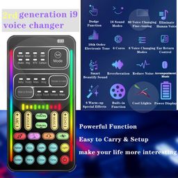 sktome Voice Changer Gaming Headset with Mic for Xbox One,PC,PS4,Over-Ear Headphones with Volume Control LED Light Cool Style Stereo,Noise Reduction for Phone/PS4/Xbox/Switch/IPad/Computer/Kids image 2