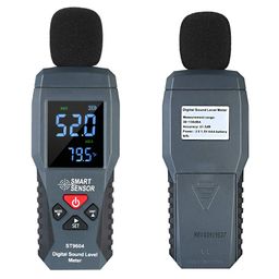 BAZPUR MART® Mini Digital Sound Level Meter LCD Display Noise Meter Noise Measuring Instrument Decibel Tester 30-130dBA ST9604'$ image 2