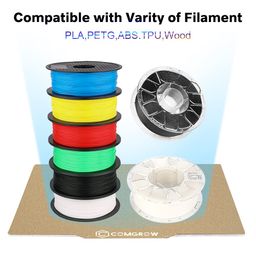 PEI Sheet 235x235mm, Ender 3 Bed Magnetic Flexible Heated Bed with Adhesive for Creality Ender 3/Ender 3 V2/Ender 3 Pro/Ender 3 Neo/Ender 3 V2 Neo/Ender 3 S1/Ender 3 S1 Pro/Neptune 3/3D Printer image 3