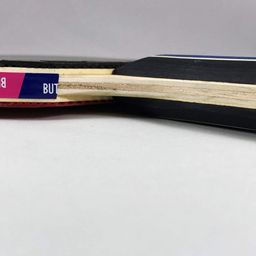 Butterfly RDJ S6 ITTF Approved Wood Table Tennis Racket with Thick Sponge for Better Speed - Red and Black image 5