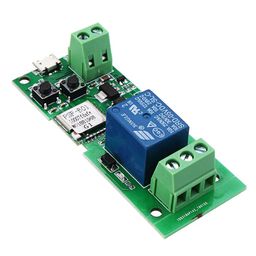 REES52 WiFi Wireless Smart Switch Relay Module for Smart Home 5V 5V/12V，Ba applied to access control, turn on PC, garage door (5v) Ewelink App iOS/Andriod Compatible With Alexa Echo Google home IFTTT image 5