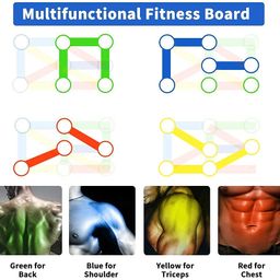 generic Push Up Board 14 in 1 Support Fitness Equipment, Home Practice Multi-Function Push-Ups Board Set Strength Training, Dips/Push Up Stand for Men & Women image 5