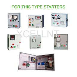 Microtail Fully Automatic Water Level Controller with sensor for submersible pumps having button type multi capacitors starters image 3