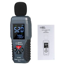 BAZPUR MART® Mini Digital Sound Level Meter LCD Display Noise Meter Noise Measuring Instrument Decibel Tester 30-130dBA ST9604'$ image 4