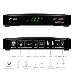 V7 PRO TV Receiver DVB-S/S2/S2X+T/T2 TV Memory 1G Bit RAM Support H.265 image 2