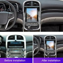 hac sa beach for Chevy Malibu Radio Upgrade 2012 2013 2014 2015 Android 13 Stereo Wireless Carplay Android Auto Tesla Style IPS Touch Screen DSP GPS Navigation Free Back Camera image 3