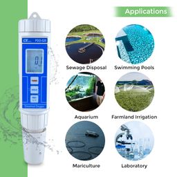 lutron Portable Dissolved Oxygen Meter (Range: 0 to 20.0 mg/L) Aquariums, Medical Research, Agriculture, Fish Incubator facilities Along With Factory Calibration Certificate Model: PDO-520 image 5