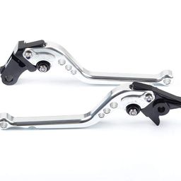 aow attractive offer world AOW Bikes Yamaha R15 V3 Non-ABS Only (NOT for V1 and V2) Adjustable Brake Clutch Lever (Silver) image 4