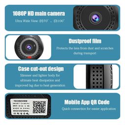 generic SECURNNOV HD High-Definition, CCTV Security System Home & Office, Magnet Camera WiFi connectivity Enabling Live Streaming it Provides and Records in 1080P, with Audio and Video Camera (Mini Magnet) image 5
