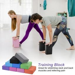 UDKI Yoga Block Set of 2, Extra Large (Pink) | High-Density EVA Foam, Soft Surface for Balance, Support & Performance | Ideal for Strength Training & Yoga Exercises (3"x9"x6") image 5