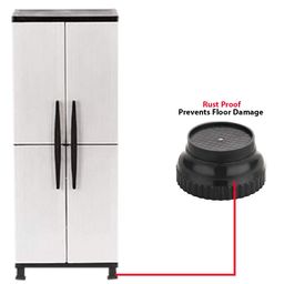 Oblivion Round Base Stand 4 Pc - Bed Height Increaser Riser Support for Heavy Furniture, Sofas, Washing Machines, Fridges, and Refrigerators, Adjustable Extender to Raise for Better Support image 3