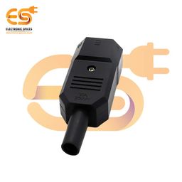 Electronic Spices Combo of C13 and C16 10a 250v Rewireable 3 Pin Female and Male Inlet Module image 4