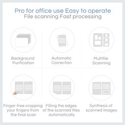 savornest Document Camera: Multilingual OCR Portable Document Scanner HD A4 Scanner for Online Teaching and Students, Distance Learning, Only for Windows image 5
