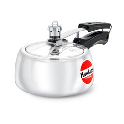 Hawkins 1.5 Litre Contura Pressure Cooker, Handi Inner Lid Baby Cooker, Silver (HC15) image 1