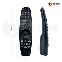 7 seven 7SEVEN® Compatible with Lg Tv Magic Remote Model MR18BA Non Voice Function and No Pointer Webos Television Remotes Control Which Replicate Performance Exactly of Genuine Non Mic Feature image 3