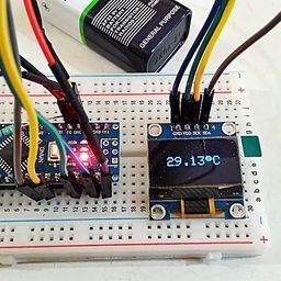 generic Temperature Meter/Digital Thermometer project for Science Students School Science Project/Physics Working Model/Engineering College image 3