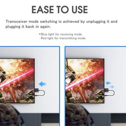 Techdash Bluetooth Transmitter Receiver, 2-in-1 AUX Adapter for TV/Car/PC/MP3 Player/Home Theater/Switch, Audio Adapter image 4
