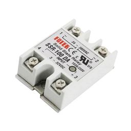 Robodo Solid State Relay Module DC To AC SSR-40DA 3-32VDC/24-380VAC 40A (BE0050) image 4