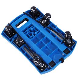 XXSSIER Foldable Platform Trolley for Heavy Weight/Material Handling Goods with Capacity of 150KG with 6 Wheels (Includes String and Trolley) image 5