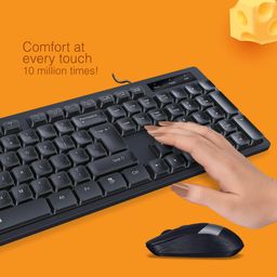 FINGERS Cheesy Combo Wired Keyboard and Mouse Set image 4
