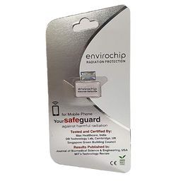 Envirochip - for Mobile Phone | Clinically Tested | Reduces Stress | Improves Heart and Brain Health (White) image 2