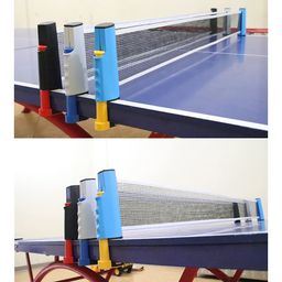 Rioff® Table Tennis Net Adjustable Table Tennis Net with Push Clamps image 1
