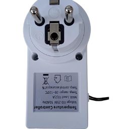 Quick Sense (QS-TC-05-PL) ABS 10A Electronic Adjustable LED Digital Temperature Controller Socket image 3