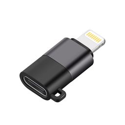 KACA Lightning Male to USB‑C Female Adapter – OTG Data & Headphone/Mic Support for iOS Devices with Fast Charging image 1