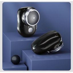 ali shipping Mini Electric Shaver For Men And Women - Compact, Portable Precision Trimmer, Wet & Dry Use, Usb Rechargeable, One-Button Operation For Travel & Home image 2